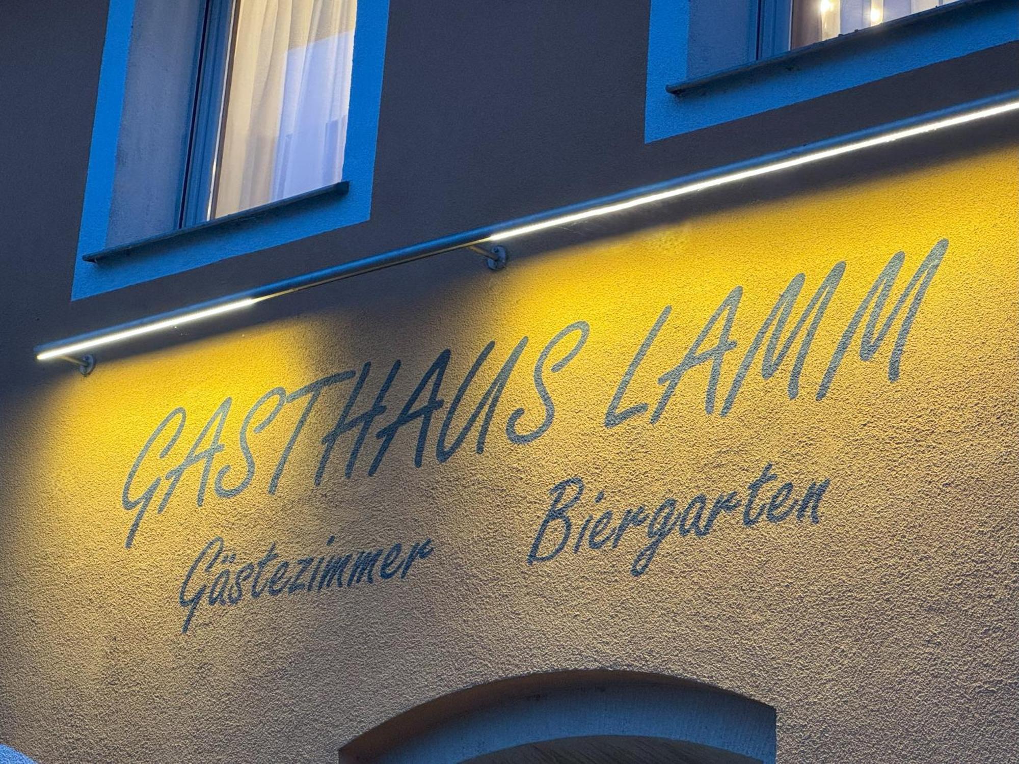 Gasthaus Lamm Neuenstadt am Kocher Buitenkant foto